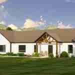 plan 580-1153 front view rendering