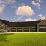 plan 580-1168 front view right angle rendering