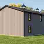plan 580-1181 right side view rendering