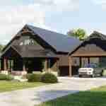 plan 580-1156 front view rendering