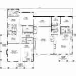 plan 580-1143 main level floor plan