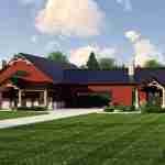 plan 580-1143 front view rendering