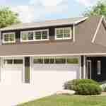 plan 580-1183 front view rendering light