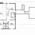plan 580-1111 second level floor plan