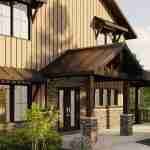 plan 580-1171 close-up front entry rendering