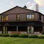 plan 580-1147 left side view rendering