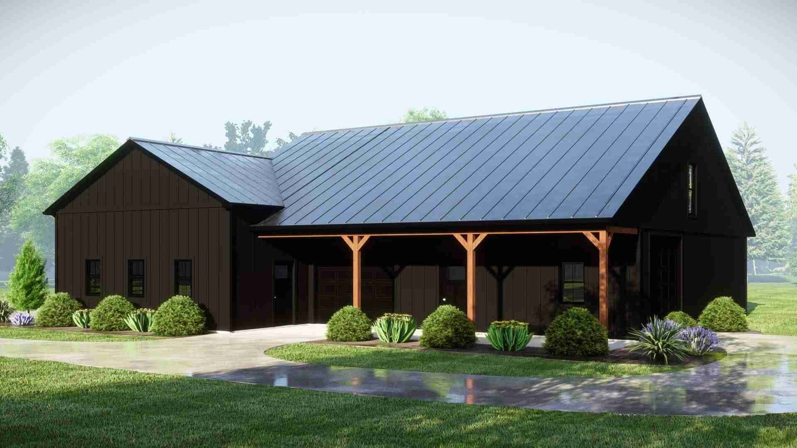 plan 580-1137 front right angle view rendering