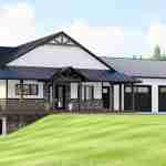 plan 580-1097 left angle front view rendering