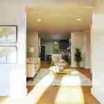 plan 580-1119 main level interior view rendering