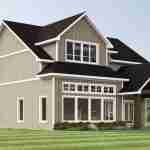 plan plan 580-1124 rear left angle view rendering