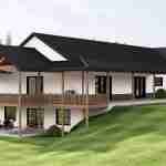 plan 580-1125 front left angle view rendering