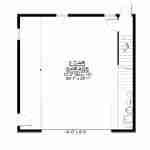 plan 580-1099 main level floor plan
