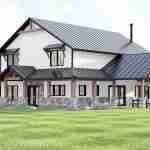 plan 580-1187 front right angle view rendering