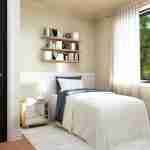 plan 580-1097 second bedroom rendering