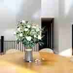 plan 580-1097 dining area and hallway rendering