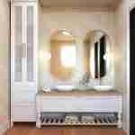 plan 580-1097 master bathroom rendering