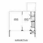 plan 580-1130 garage level floor plan