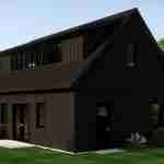 plan 580-1144 rear right angle view dark rendering