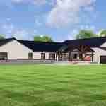 plan 580-1164 rear left angle rendering