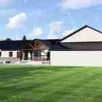 plan 580-1164 rear view rendering