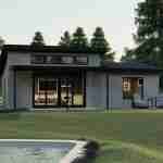 plan 580-1108 wide front view rendering