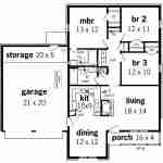 plan 770-0049 main level floor plan