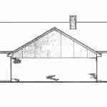 plan 770-0049 left side elevation