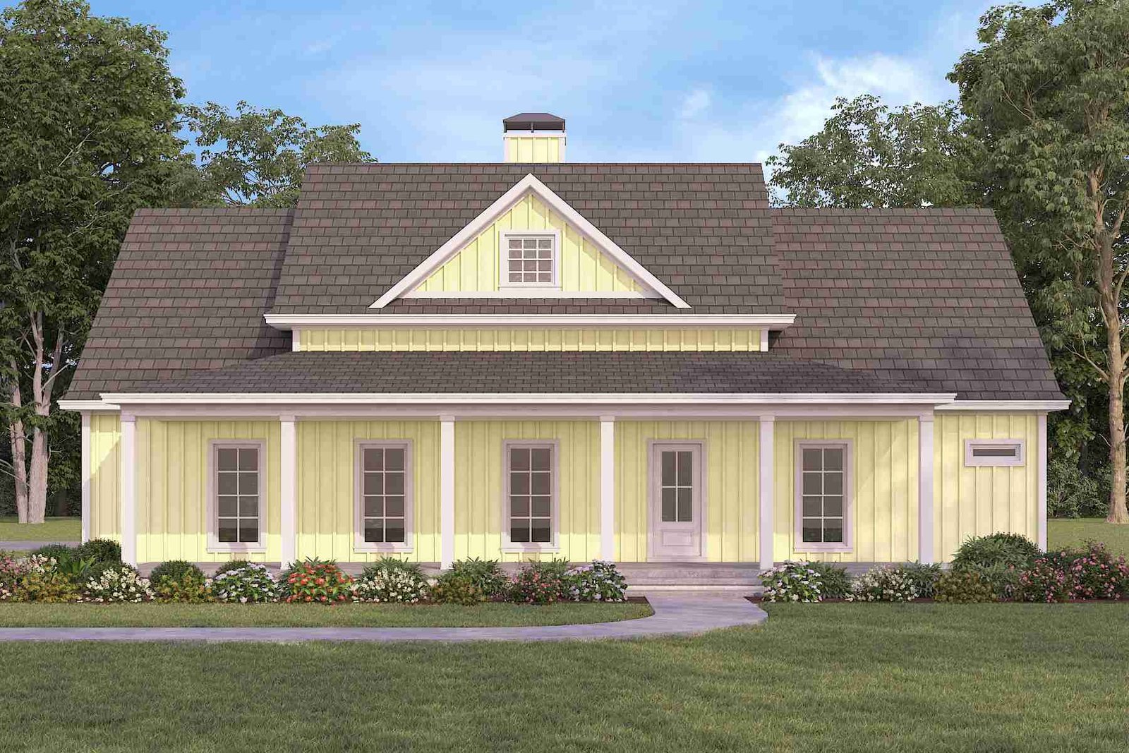 plan 770-0247 front view rendering