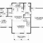 plan 580-1250 main level floor plan