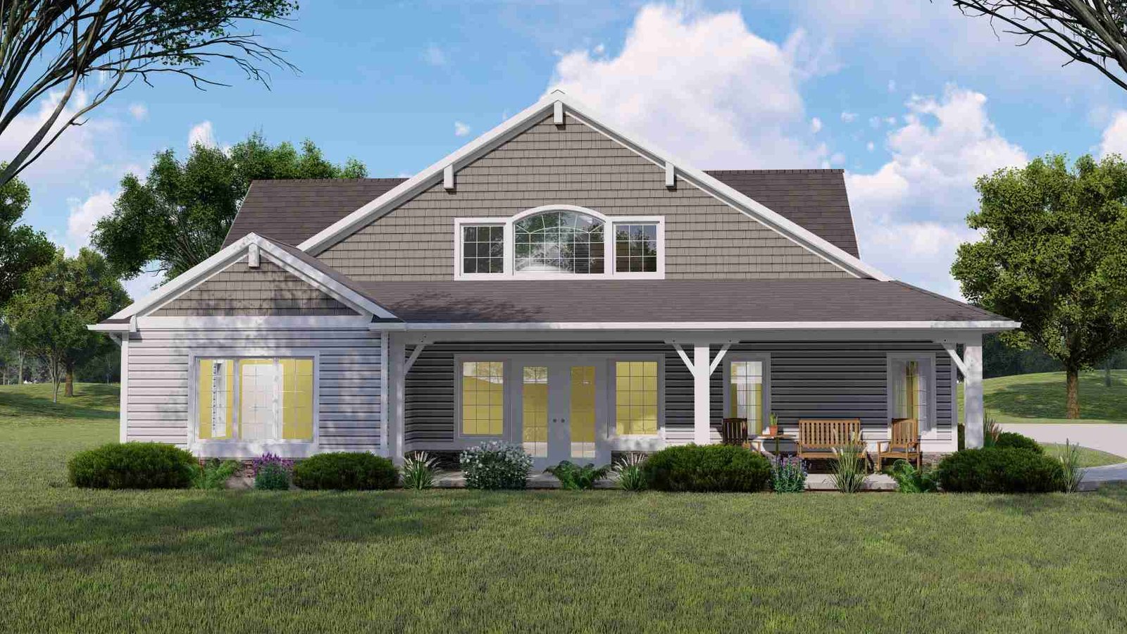 plan 580-1238 front view rendering