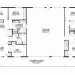 plan 580-1242 main level floor plan