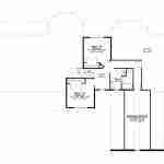 plan 580-1246 second level floor plan