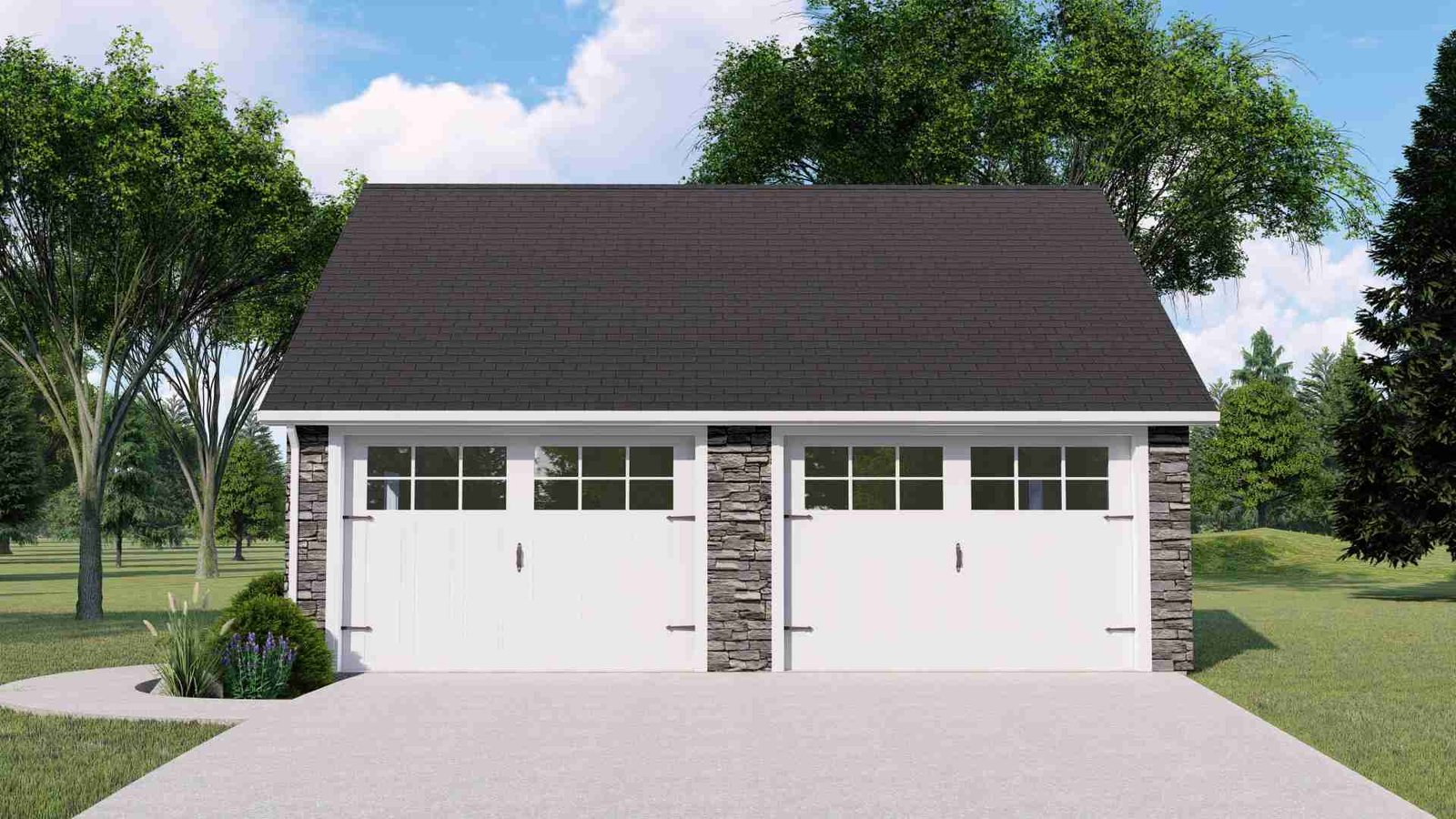 plan 580-1209 front view rendering