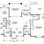 plan 580-1210 main level floor plan