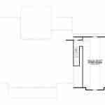 plan 580-1210 second level floor plan