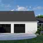 plan 580-1210 right side rendering