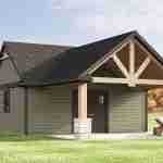 plan 580-1217 left side rendering