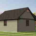 plan 580-1217 rear view rendering