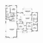 plan 580-1219 main level floor plan