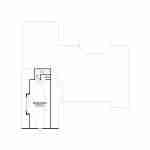 plan 580-1219 second level floor plan