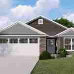 plan 580-1220 front view rendering