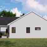 plan 580-1230 left side rendering