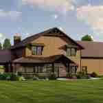 plan 580-1191 front view rendering