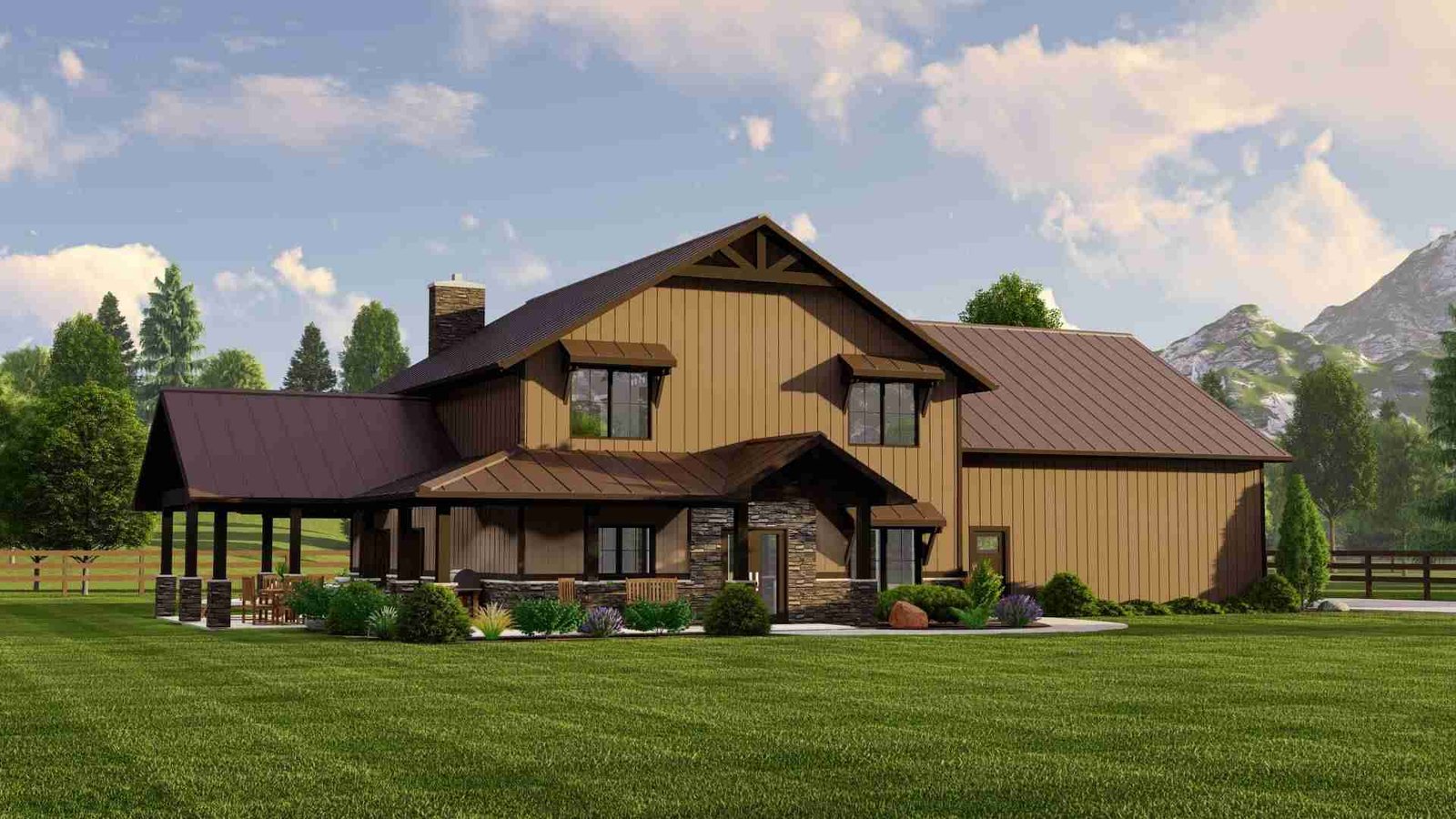 plan 580-1191 front view rendering