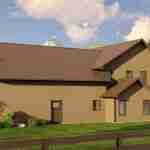 plan 580-1191 rear left angle rendering