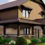 plan 580-1191 close-up front left angle rendering