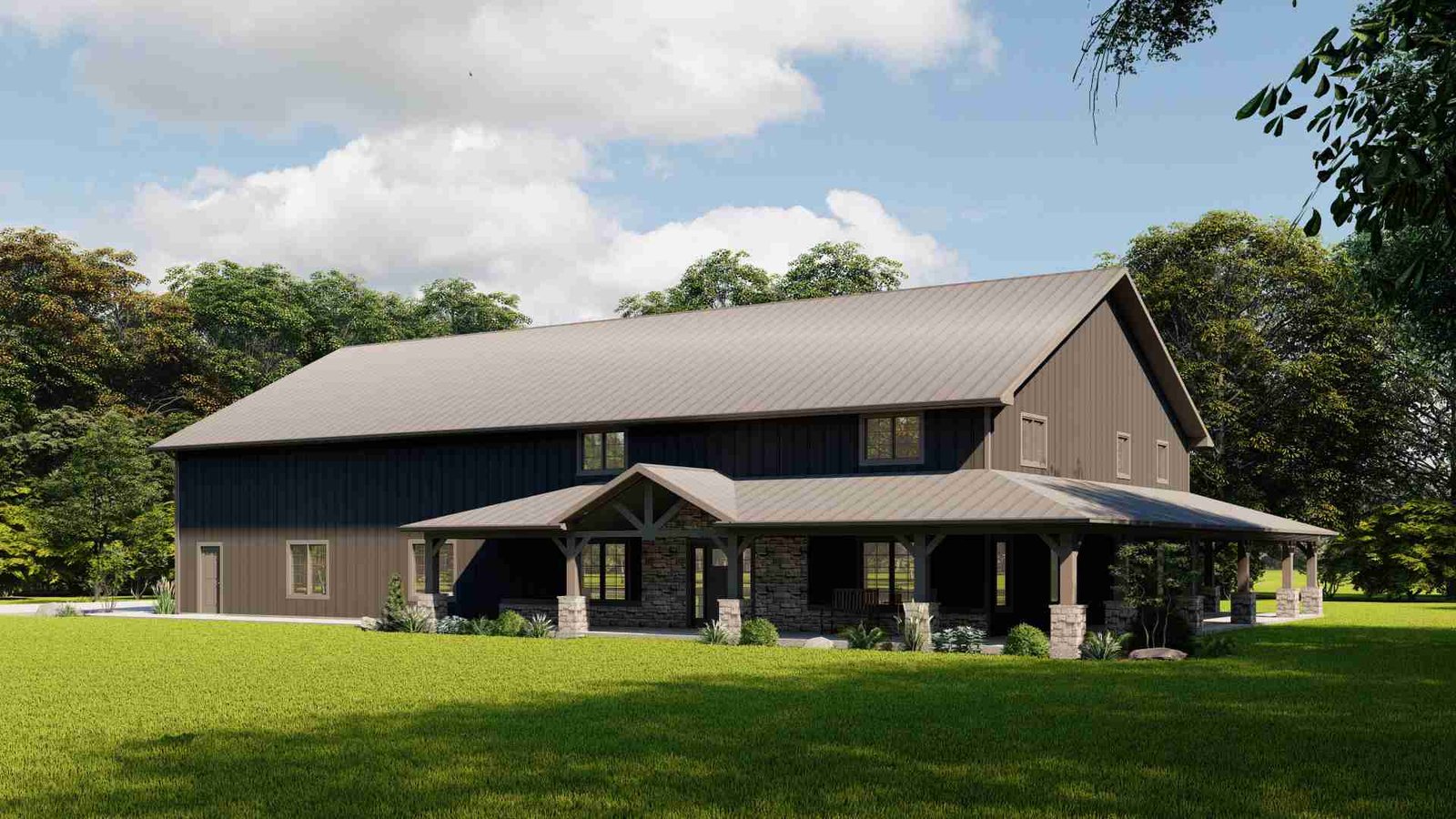 plan 580-1192 front view rendering