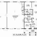 plan 580-1232 main level floor plan