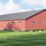 plan 580-1232 left side rendering