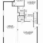 plan 580-1207 main level floor plan